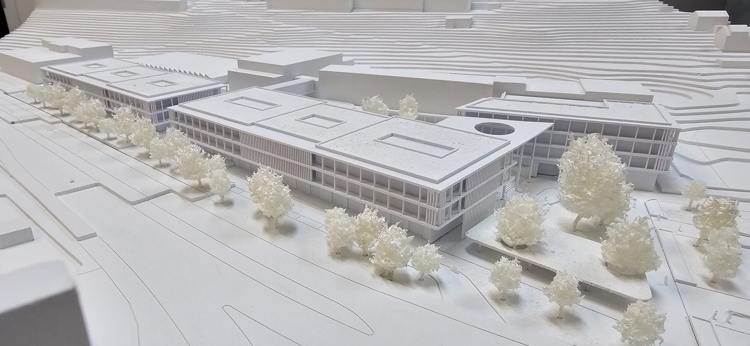 Architekturmodell-Nahaufnahme-Modell