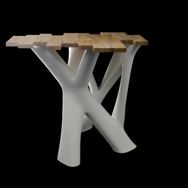 3D gedrucktes Möbelstück in Großformat