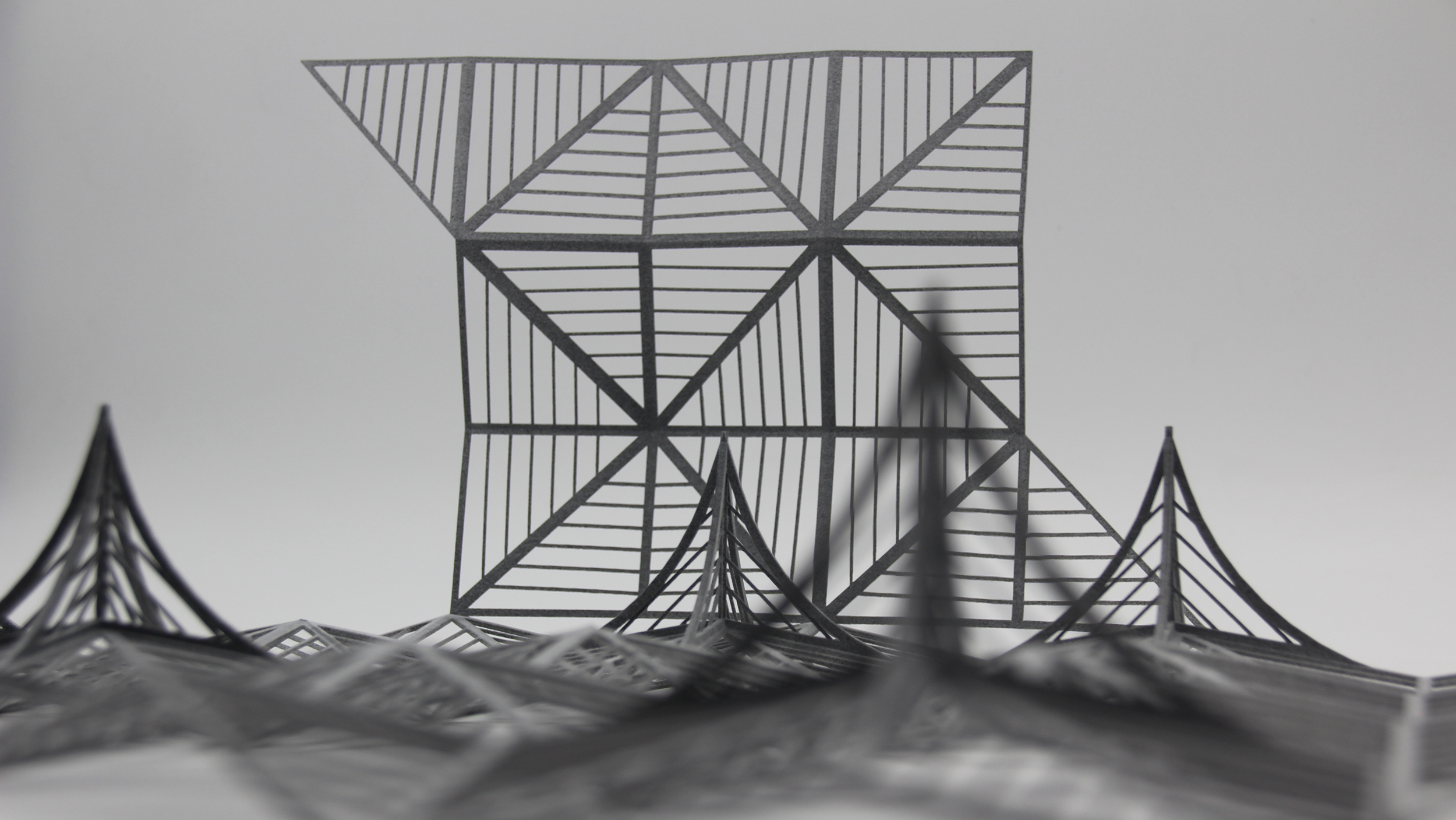 Modellbauer Architektur Gitter