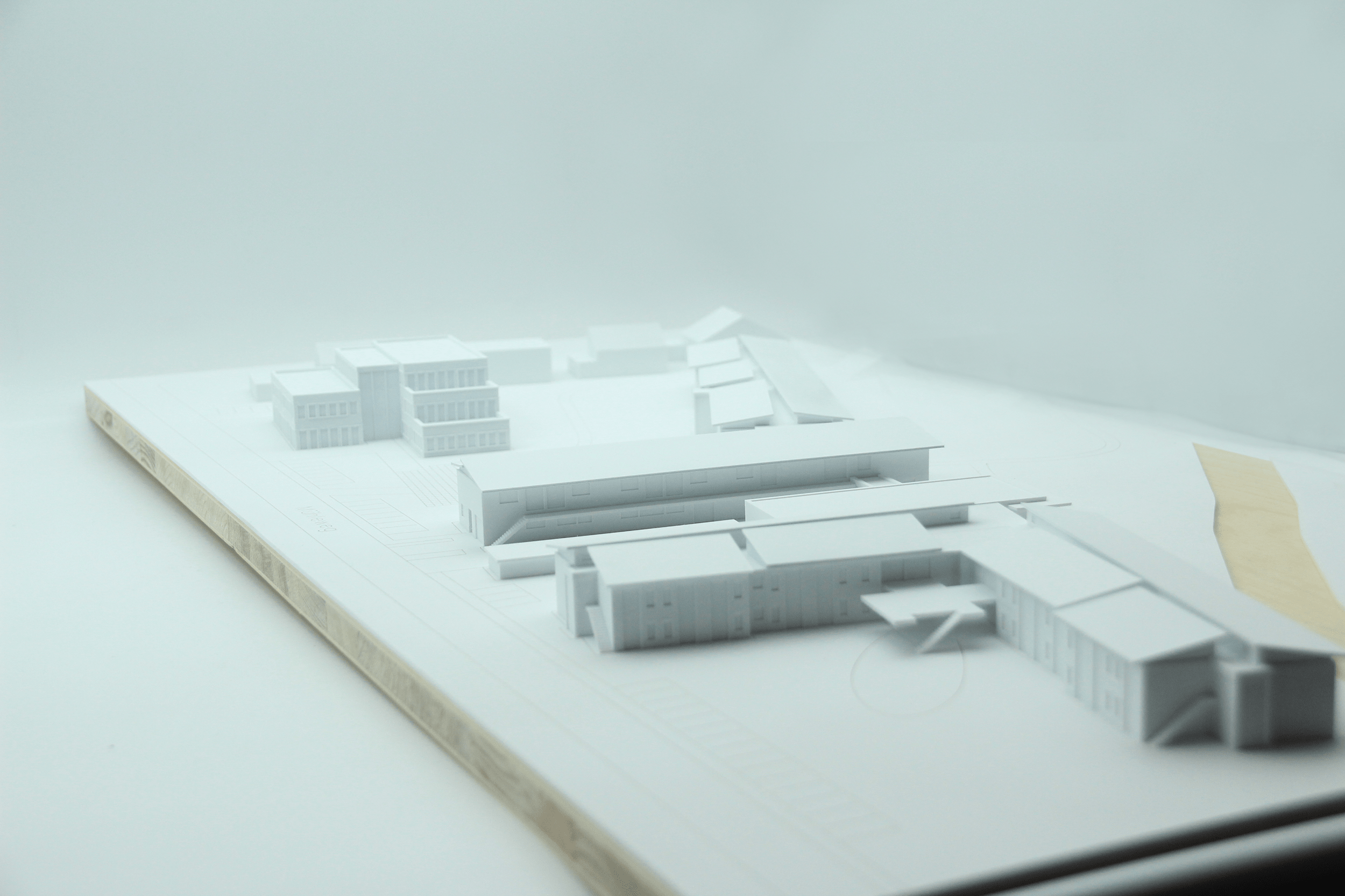 Modellbau eines Architekturmodells für Architekten